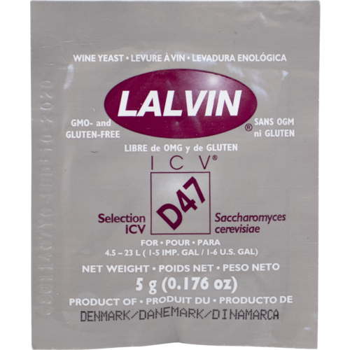 Lalvin ICV-D47 - Hidromiel y Vino