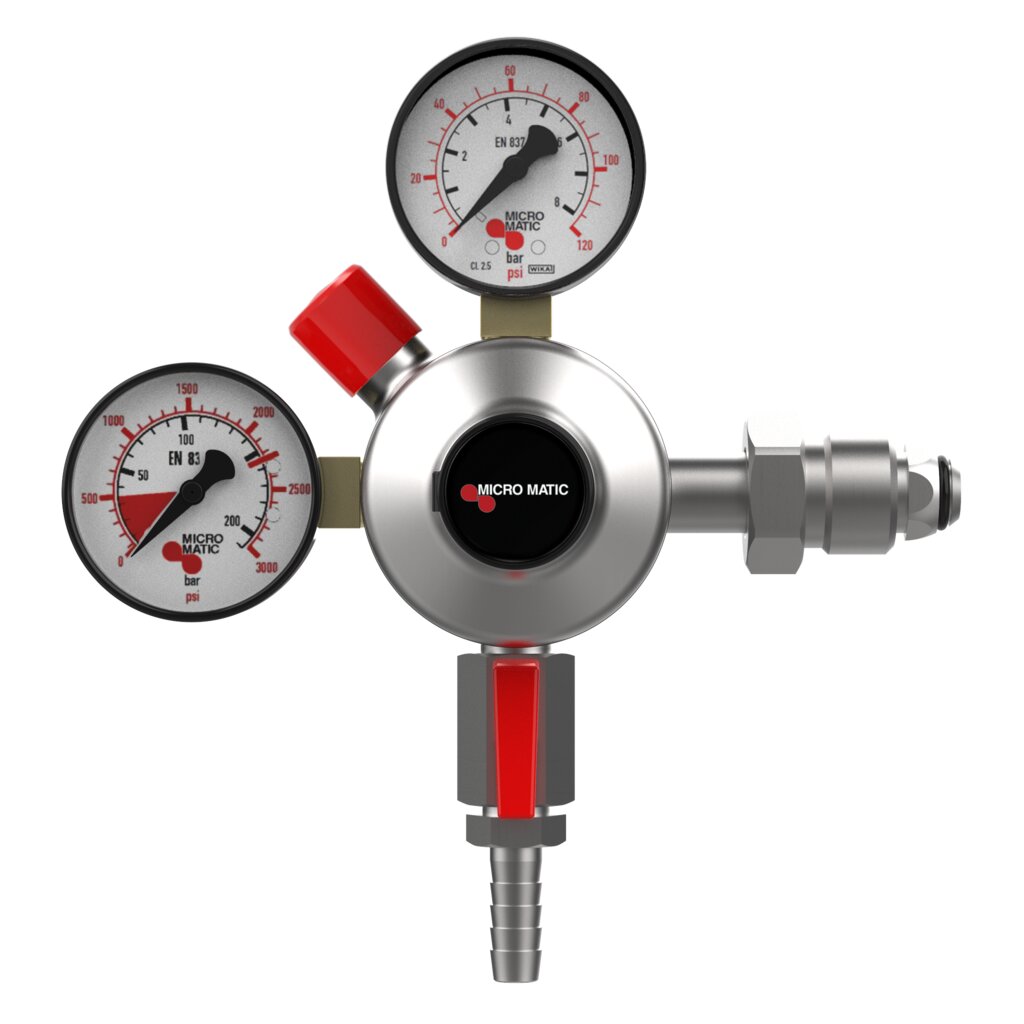 Regulador de Nitro - 0-120 psi