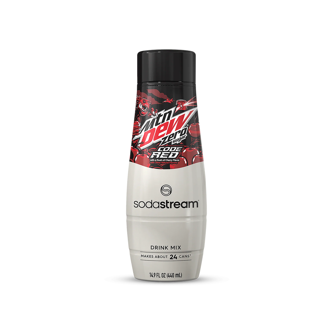 Sirope para SodaStream -  MTN DEW RED ZERO