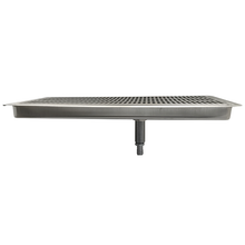 Cargar imagen en el visor de la galería, Drip tray 16&quot; x 7&quot; con drenaje
