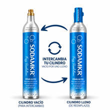 Cargar imagen en el visor de la galería, Intercambio de cilindros de CO2 para máquinas de agua con gas
