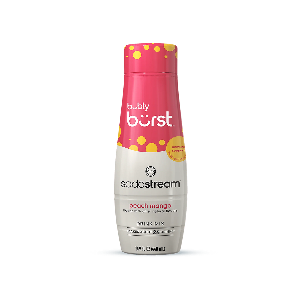 SodaStream Bubly Burst - Peach Mango