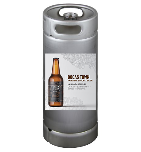 Barril Bocas Town - Cerveceria Central