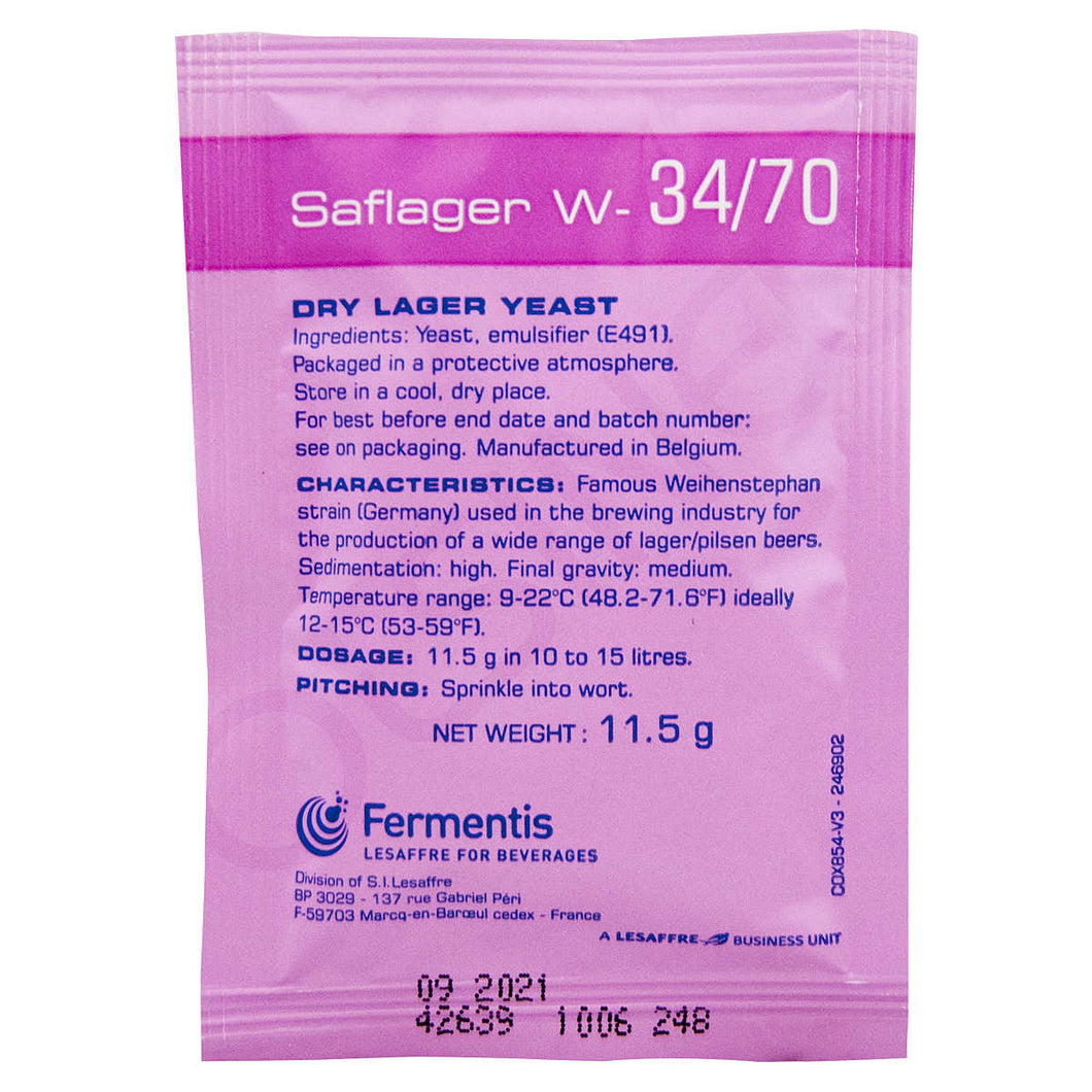 Fermentis Saflager W-34/70