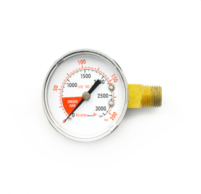 Manometro de presion para regulador de co2