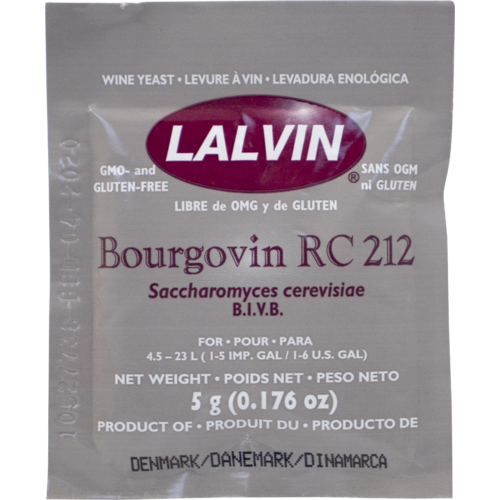 Lalvin RC212 para vino